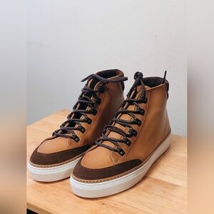 Taft Brown High-Top Men's Sneakers Size EU 43 / USA 10 M